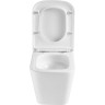 Подвесной унитаз безободковый TERMINUS ВАТИКАН MONOLIT 490х340 белый 03WM49x34W