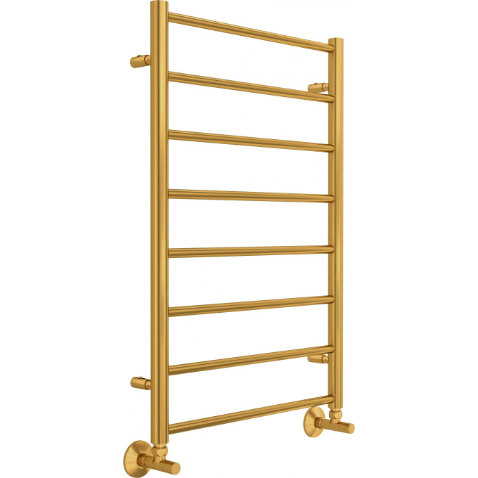 Полотенцесушитель водяной TERMINUS АВРОРА П8 500х800 Брашированное золото 4670078566263